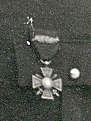 La médaille accrchée à la veste du capitaine Jambois