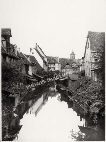La Lauch à Colmar, vieille photo de 1932