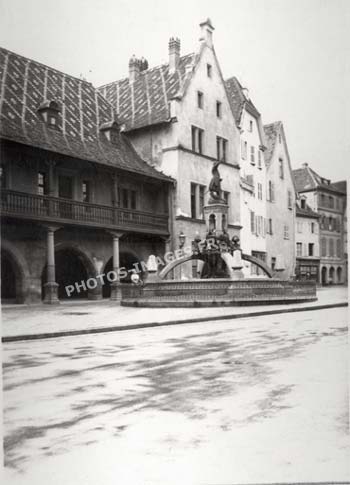 La Lauch à Colmar, vieille photo de 1932