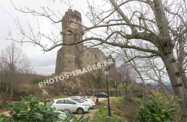 Le chateau Tournoel de Chatel-Guyon en photo actuelle