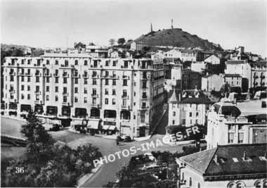 vue generale de Chatel-Guyon en 1950 cpa