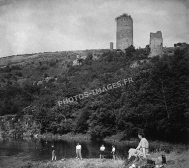 Photo ancienne du Château de l'Ours