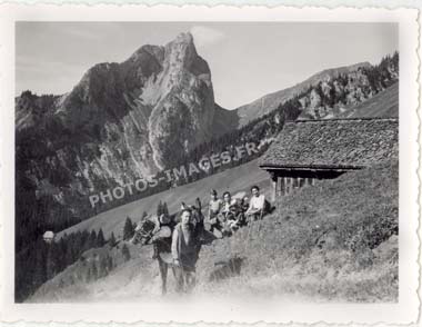 La Chapelle-d'Abondance photo ancienne de 1949