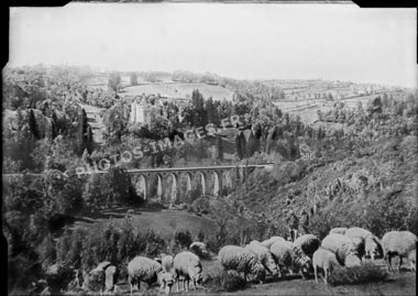 Photo ancienne d'Avallon en 1931