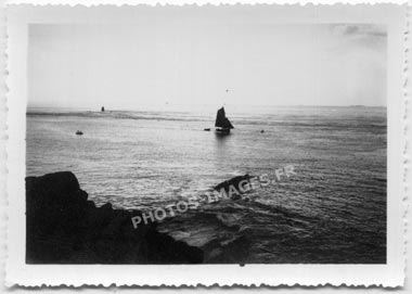 A la pointe du Conquet, photo ancienne de 1937