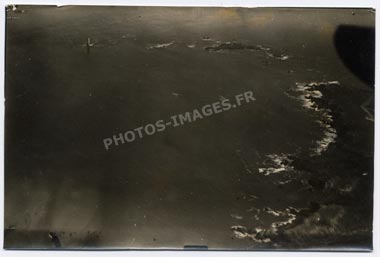 Photo aérienne de la Pointe du Raz vers 1915