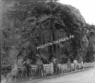 Photo ancienne du barrage sur le Cher