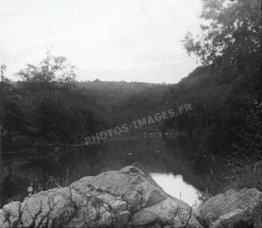 Vallée du Cher, photo ancienne de 1947