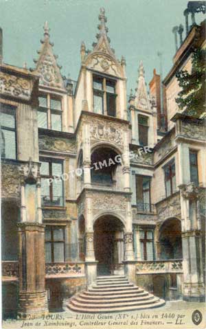 Photo de l'ancien hôtel Gouin de Tours