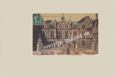 Ancien Hotel-de-Ville Groslot en photo carte postale à Orléans