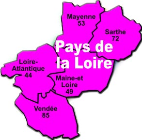 carte des photos anciennes des pays de Loire