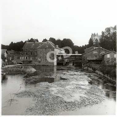 Vue ancienne de Stenay en 1910