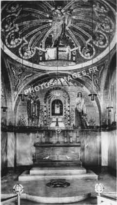 Photo ancienne de la chapelle des Larmes au Mont Sainte-Odile en Alsace