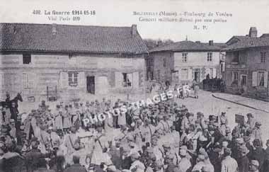 Photo ancienne de Belleville en 1918