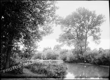 Vue ancienne de Brienne-le-Château en 1931