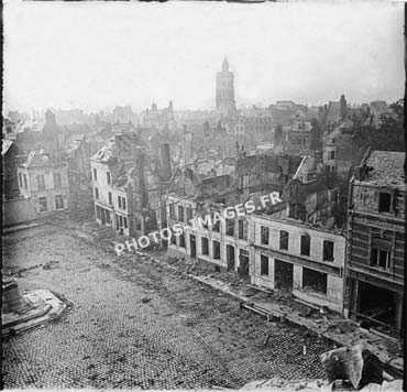 Ancienne photo du village dans la commune de Saint-Quentin
