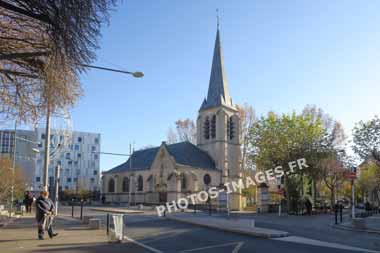 L'église Saint-Saturnin photo actuelle