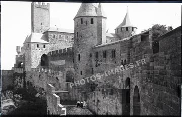 Les défenses extérieures de Carcassonne et les tours