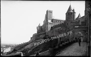 La porte d'Aude photographiée en 1910