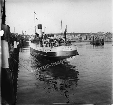 Le ferry Sussex dans le port de Dieppe