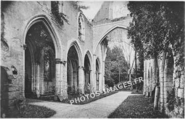 Photo ancienne de l'ancienne abbaye