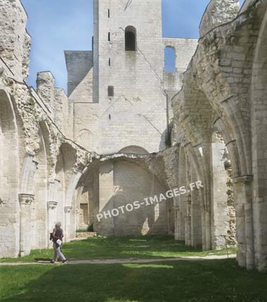 La salle des gardes en photo récente