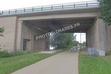 Le pont de Vernon photo actuelle