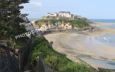 La Pointe du Roc en photo actuelle de Granville