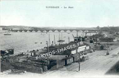 Le port de Bordeaux en carte postale de 1900
