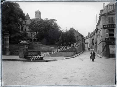 Photo de l'ancien chateau des comtes de la Marche à Gueret