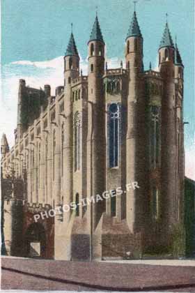 Ancienne carte Pautauberge de la cathedrale Sainte-Cécile d'Albi