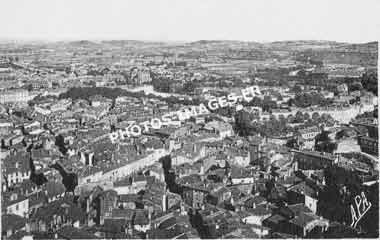 Ancienne carte postale d'Albi en 1900