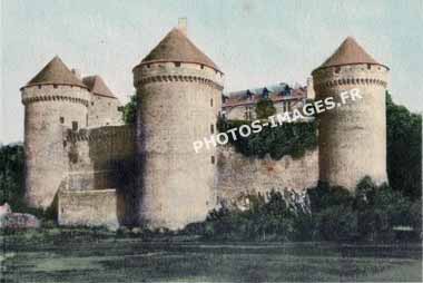 Ancienne photo du château de Lassay