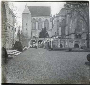 Ancienne photo de l'église Notre Dame de la Couture au Mans