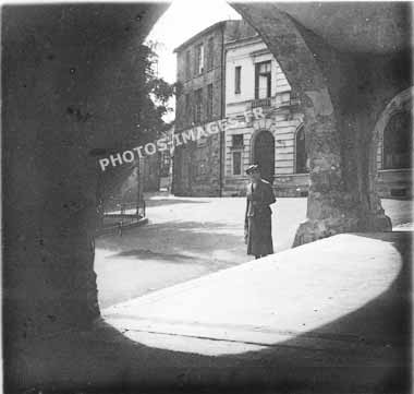 Ancienne photo de la place Béliard en 1938