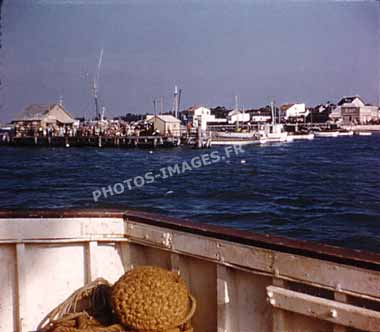 Ancienne photo du départ de Fromentine en 1960
