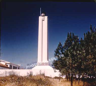 Ancienne photo du  Grand Phare de l'Ile d'Yeu en 1960