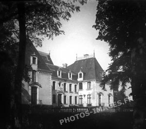 Photo ancienne du château de Sautré à Feneu