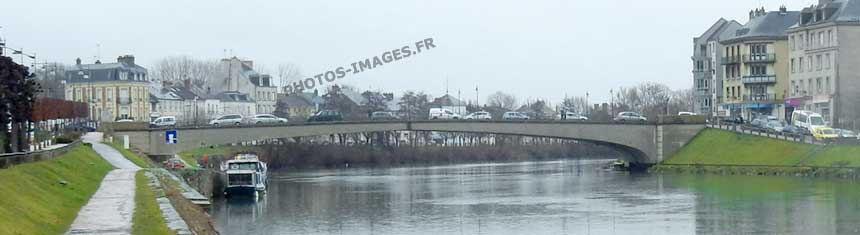 Photo actuelle du pont sur la Marne à Châteauthierry
