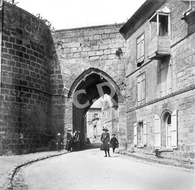 La porte de Soisson en photo ancienne de 1910