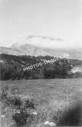 Vieille photo de l'arrière pays niçois non situé en 1938