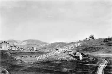 La route de Beuil à Valberg, photo ancienne de 1938