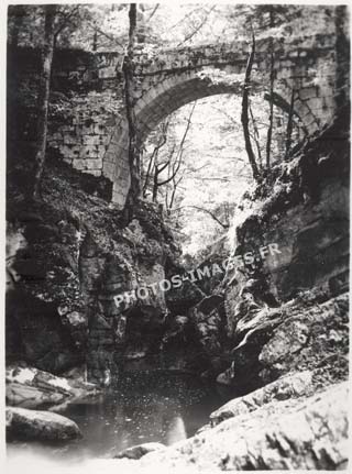 Route de la Grande Chartreuse photo ancienne du pont Peraut