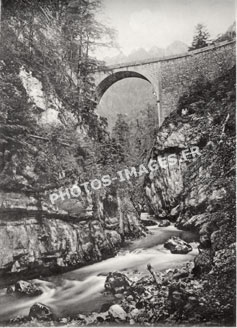 Route de la Grande Chartreuse photo ancienne du pont Saint-Bruno