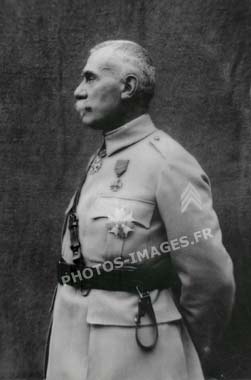Photo du général Henri Alby, commandant  le 13 ième  Corps d'Armée pendant la guerre de 1914-1918