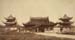 pagode palais photographié en Chine vers 1900
